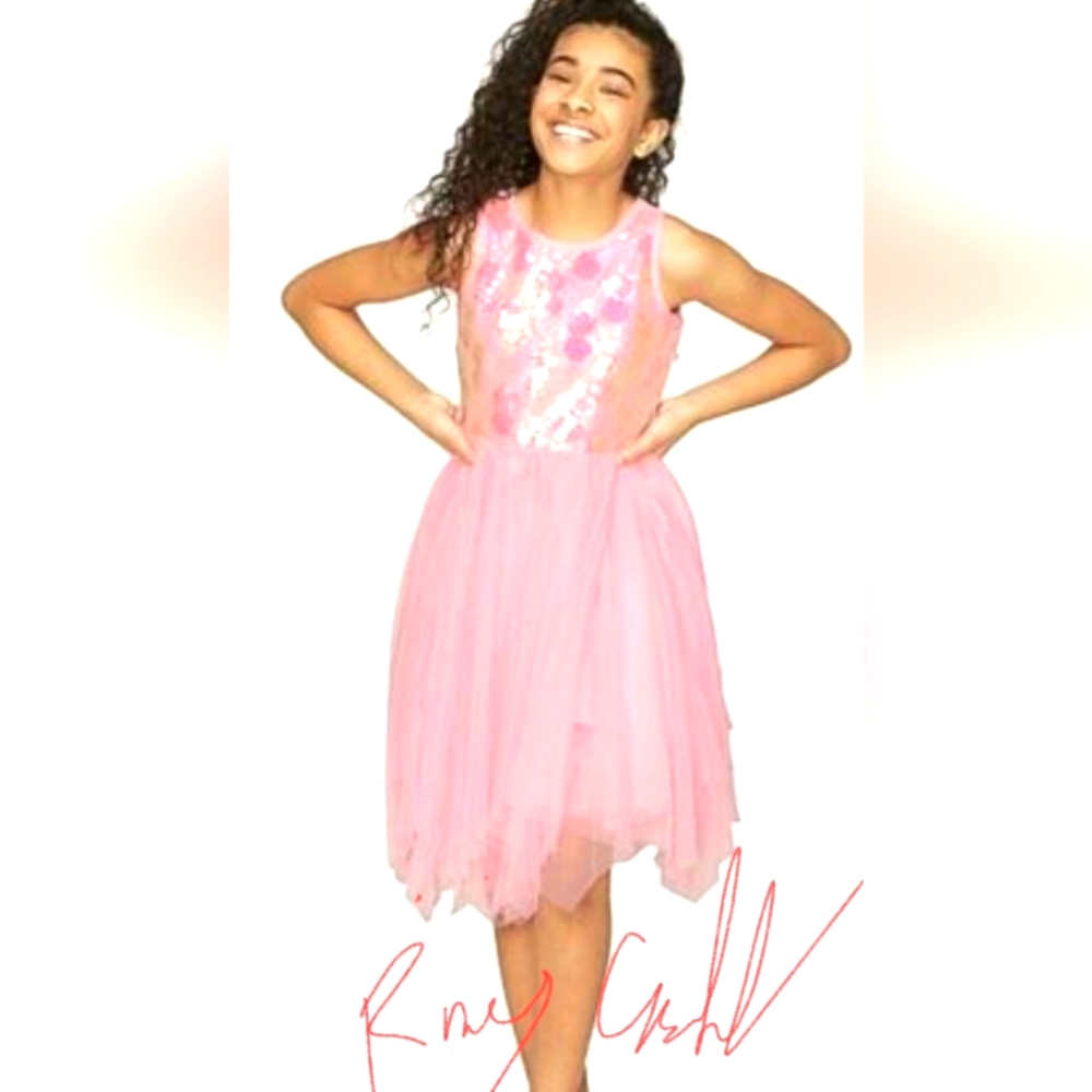 Justice Girls 💖💗💘 Sequin Tutu Dress - New with Tags sz20